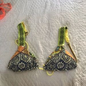 Maaji reversible tie back bikini top